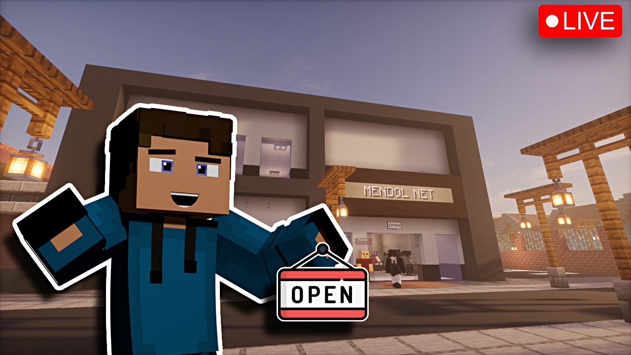 [🔴LIVE] Mendol Net Buka Lagi Yah #minecraft #jowocraft #mediashareon