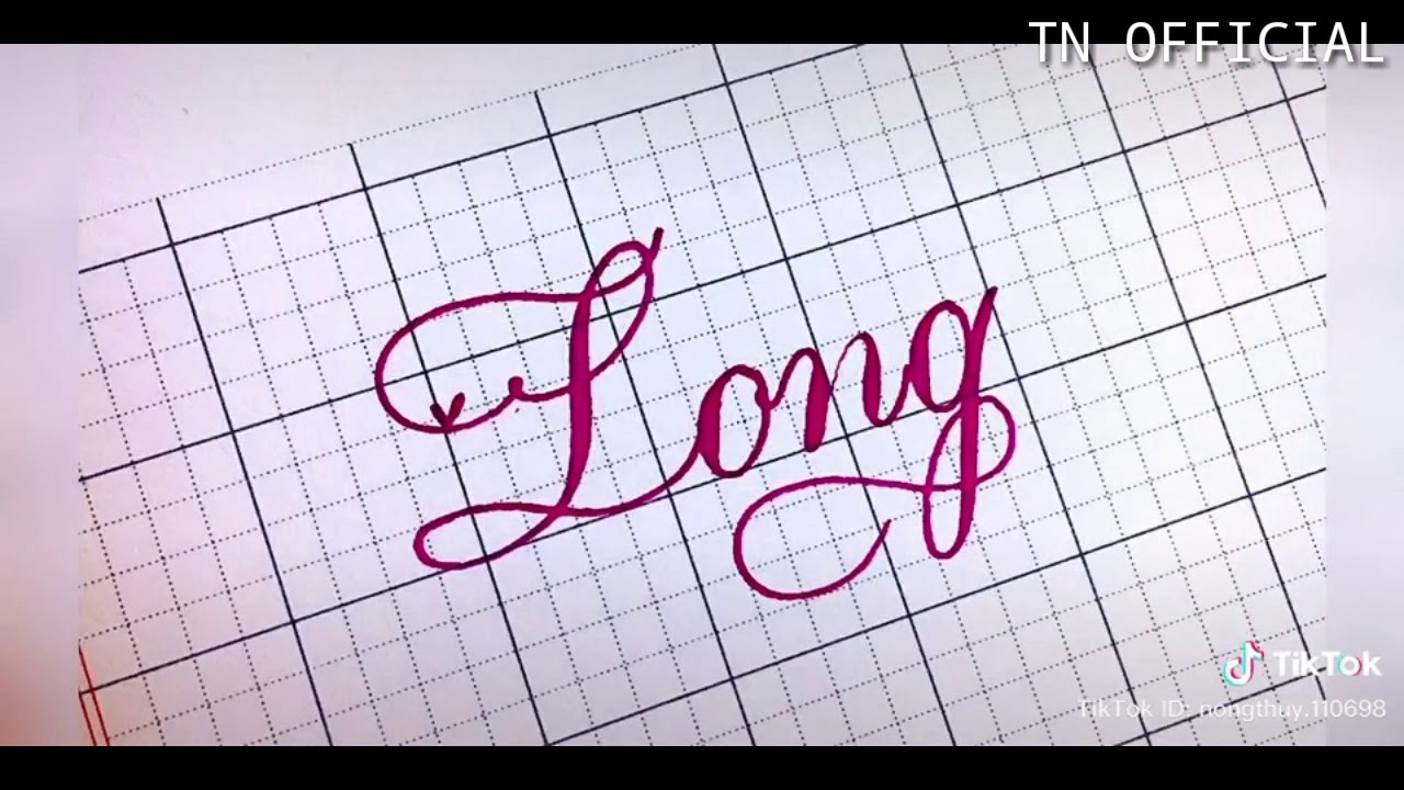 Tổng hợp tên viết hoa siêu đẹp part #3 | TikTok Việt Nam | TN OFFICIAL
