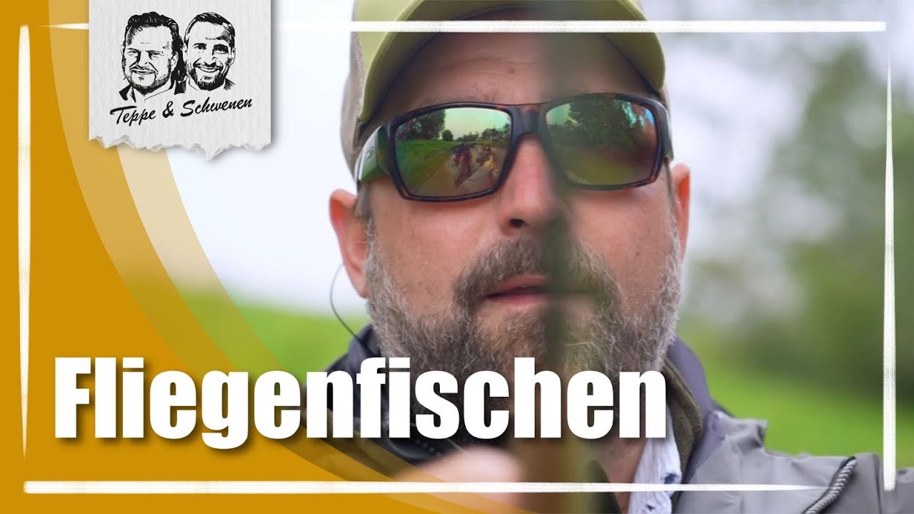 Teppe und Schwenen beim Fliegenfischen