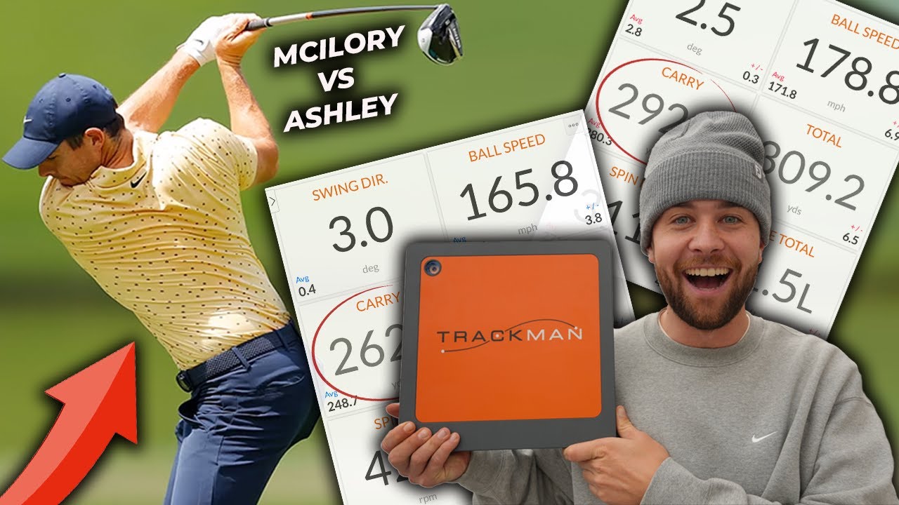 I challenged RORY MCILORY to A TRACKMAN TEST! (Full Bag Yardages)