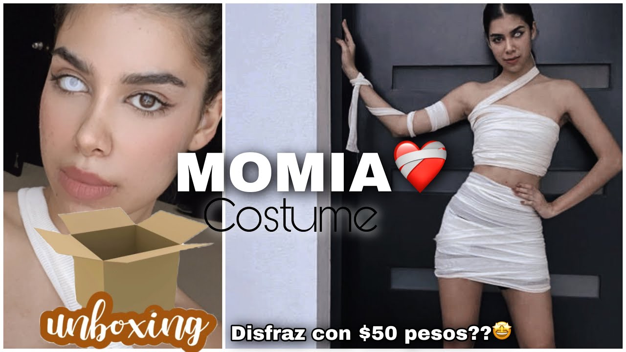 Unboxing, (primera vez usando pupilentes) + DISFRAZ BARATO DE MOMIA d guanajuato