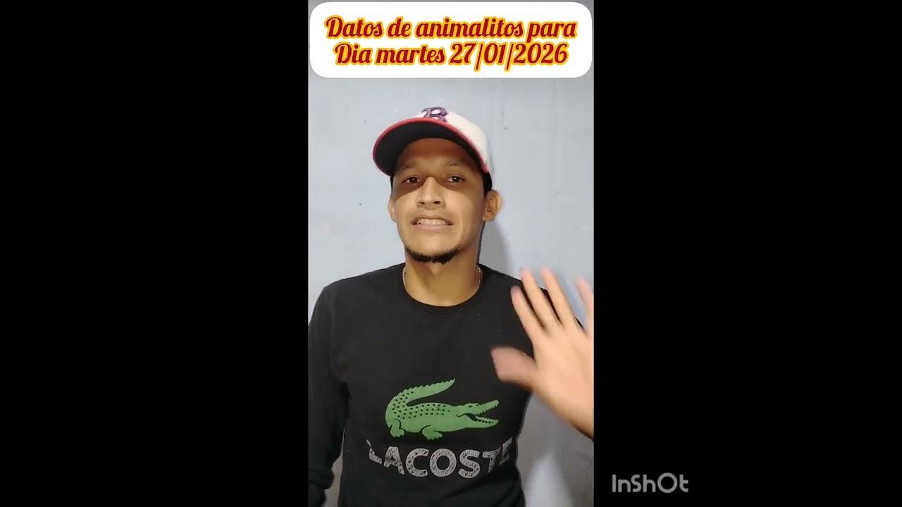 💫Datos de animalitos para 🎰lotto activo 🚜granjita 🦉guacharo activo 27/01/2026📅