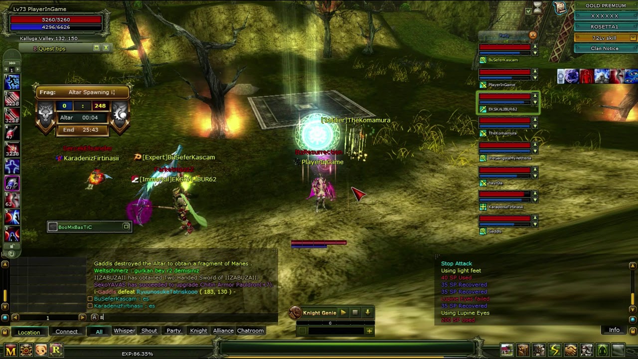 Knight Online BDW Border Defence War
