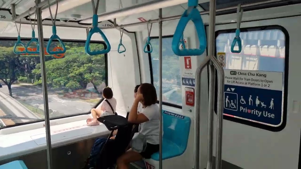 [Debut]SMRT C801B Set 135/136 Bukit Panjang to Choa Chu Kang (via Petir)