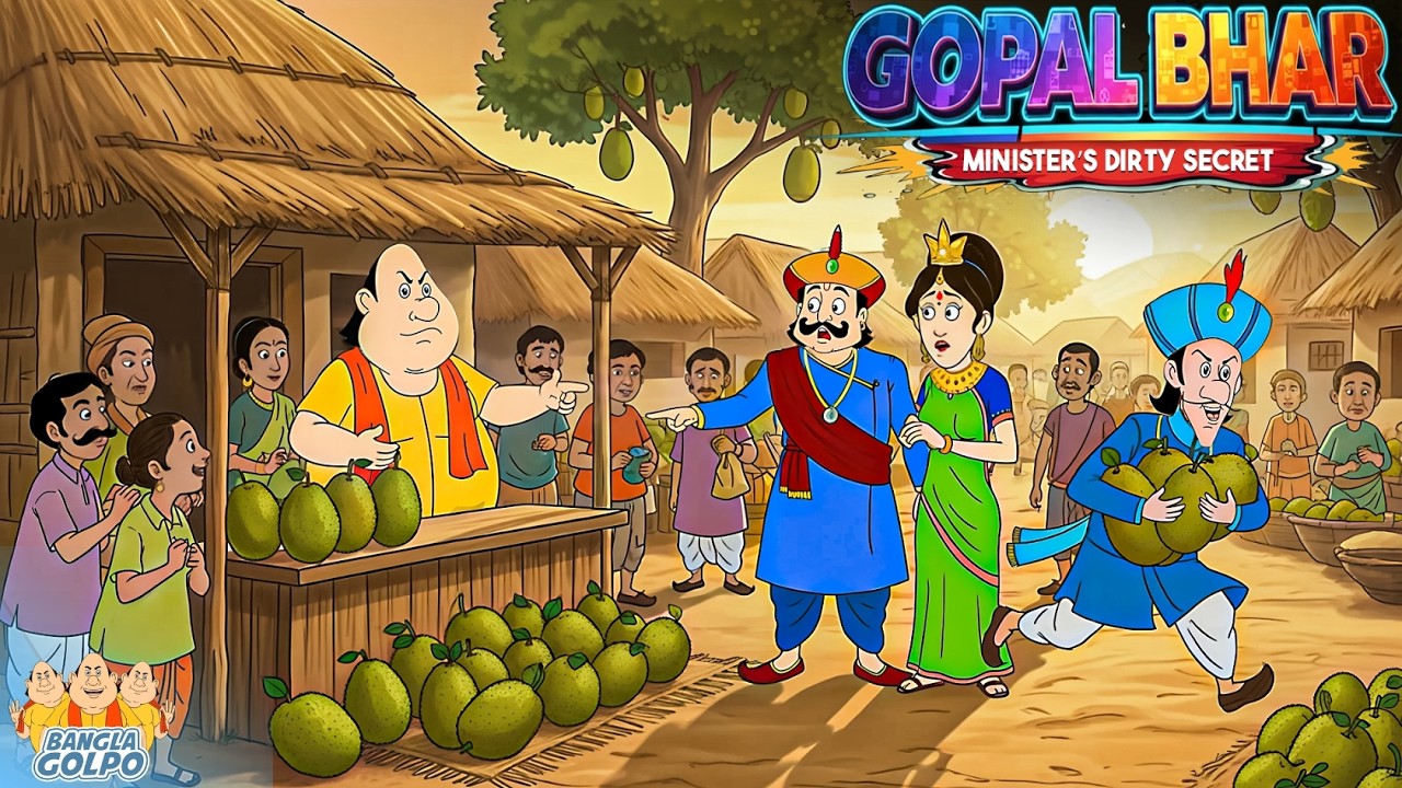 Gopal Bhar একটি কাঁঠাল দোকান খুললেন 🍈 | মন্ত্রীর গোপন অন্ধকার দিক প্রকাশ পেল | Bangla Golpo