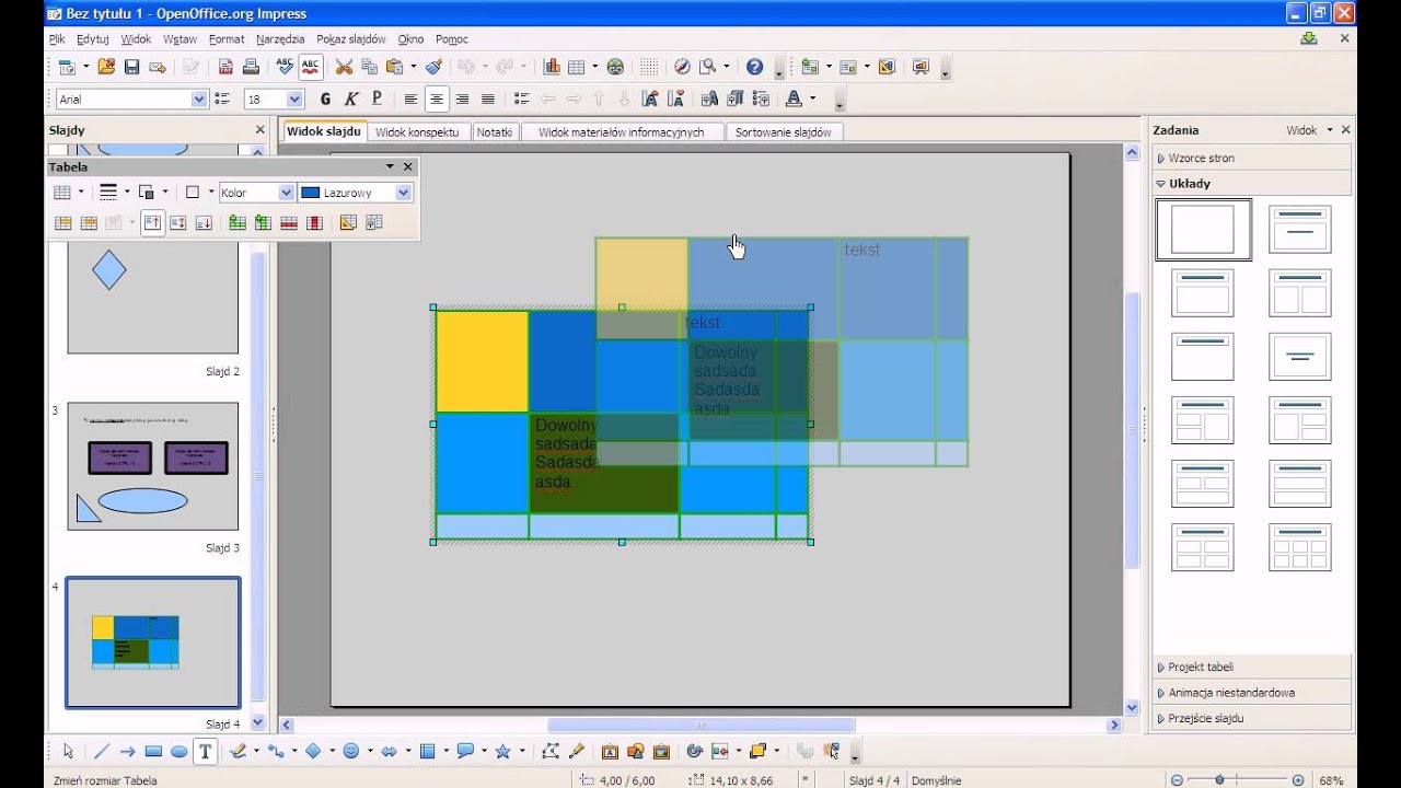 Tworzenie prezentacji w Open Office Impress.avi