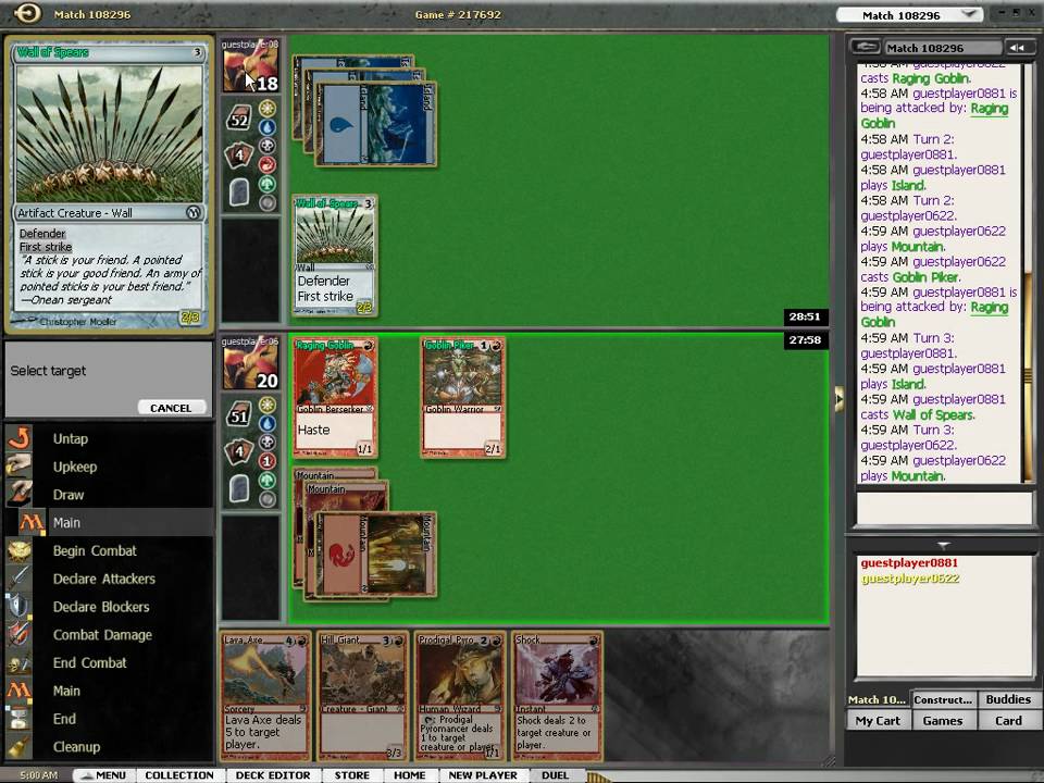 Magic The Gathering Online [Gameplay #1]