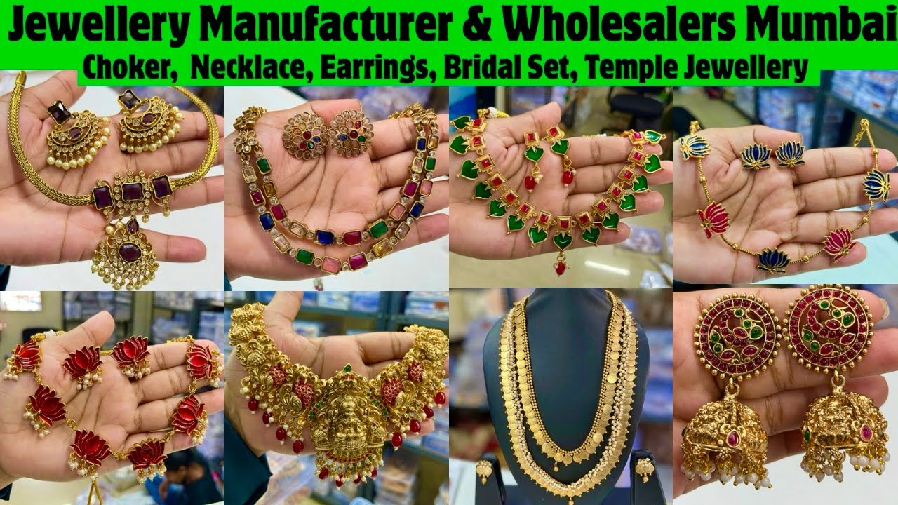 Rajwadi Jewellery Manufacturer & Wholesalers Mumbai Brass Jewellery Wholesale Traditional Jewellery 