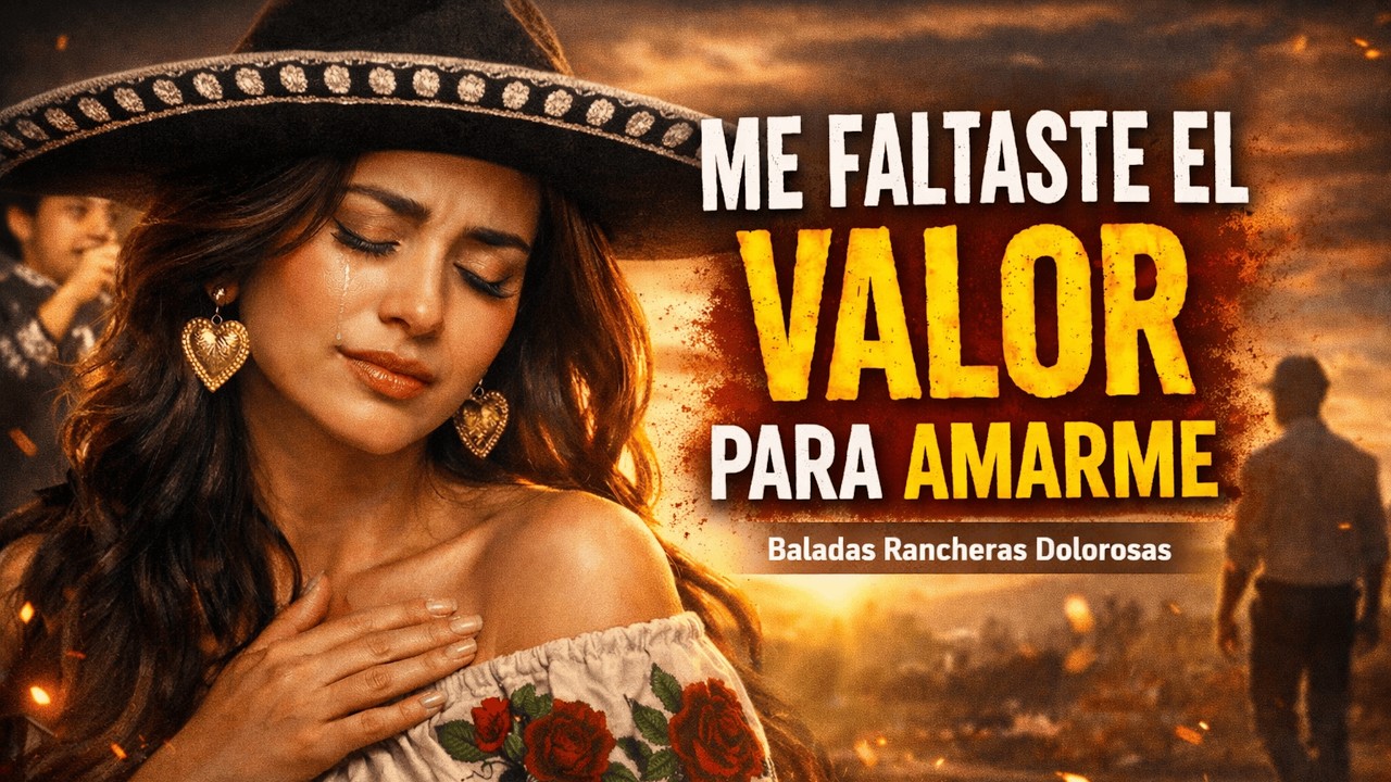 ¿Qué Hubiera Pasado si Te Atrevieras? | Ranchera Romántica Triste
