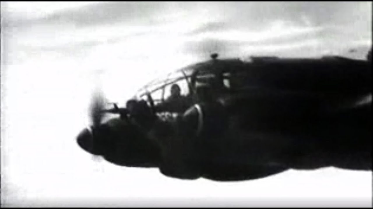 Luftwaffe in Action - He-111 Level Bombing Mission - Russia - 1943