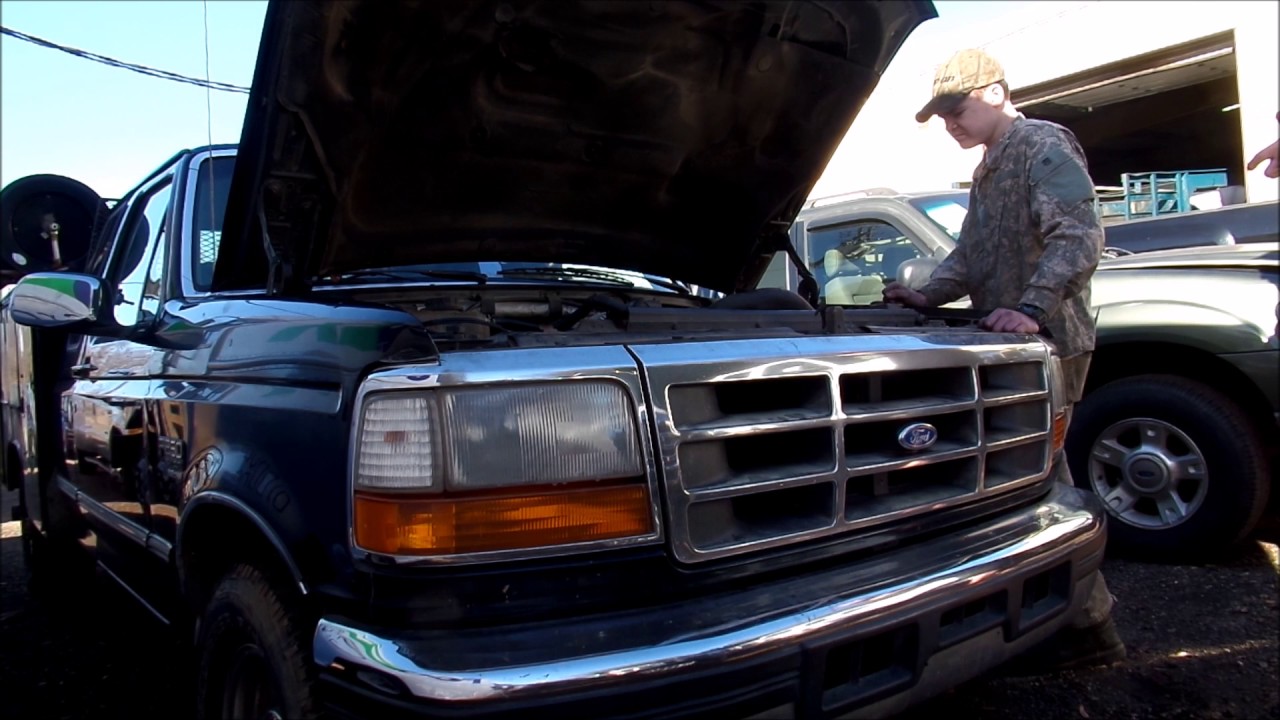 Ford Powerstroke with stiction fixed with cheap fast cure