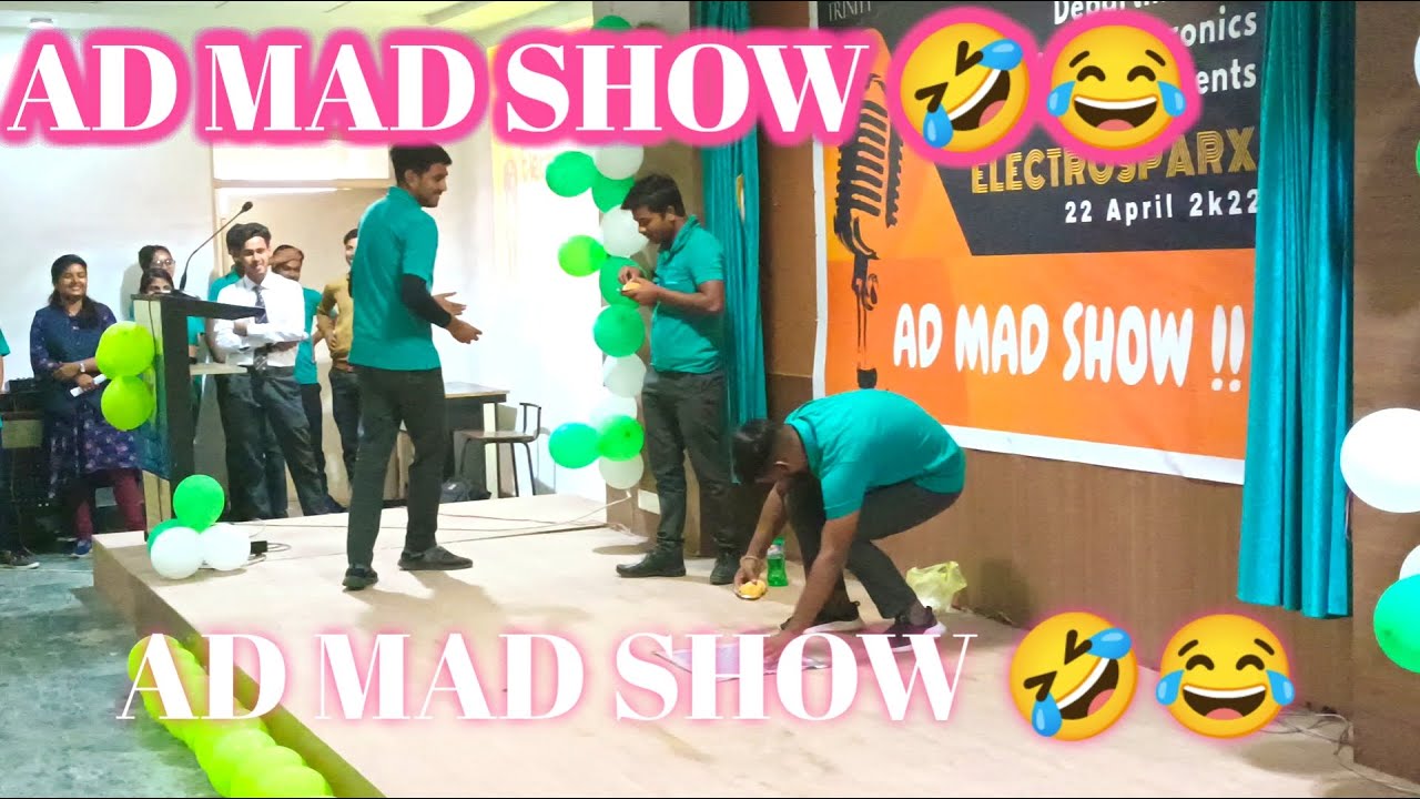 My college Ad mad show  funny 😂😂🤣🤣 #admadshow #college #funny