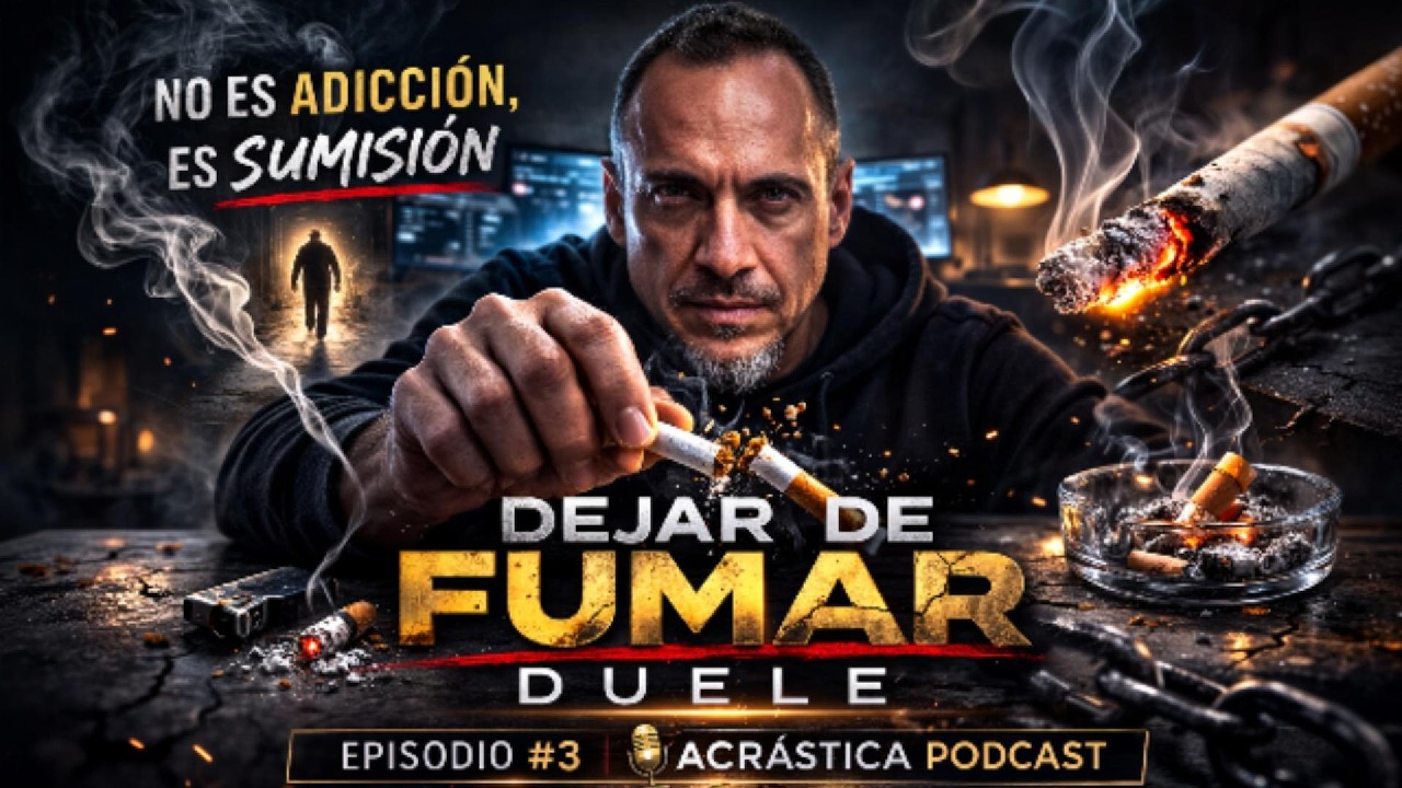 Acrástica Episodio 03 Dejar de fumar duele | No es adicción es Sumisión.