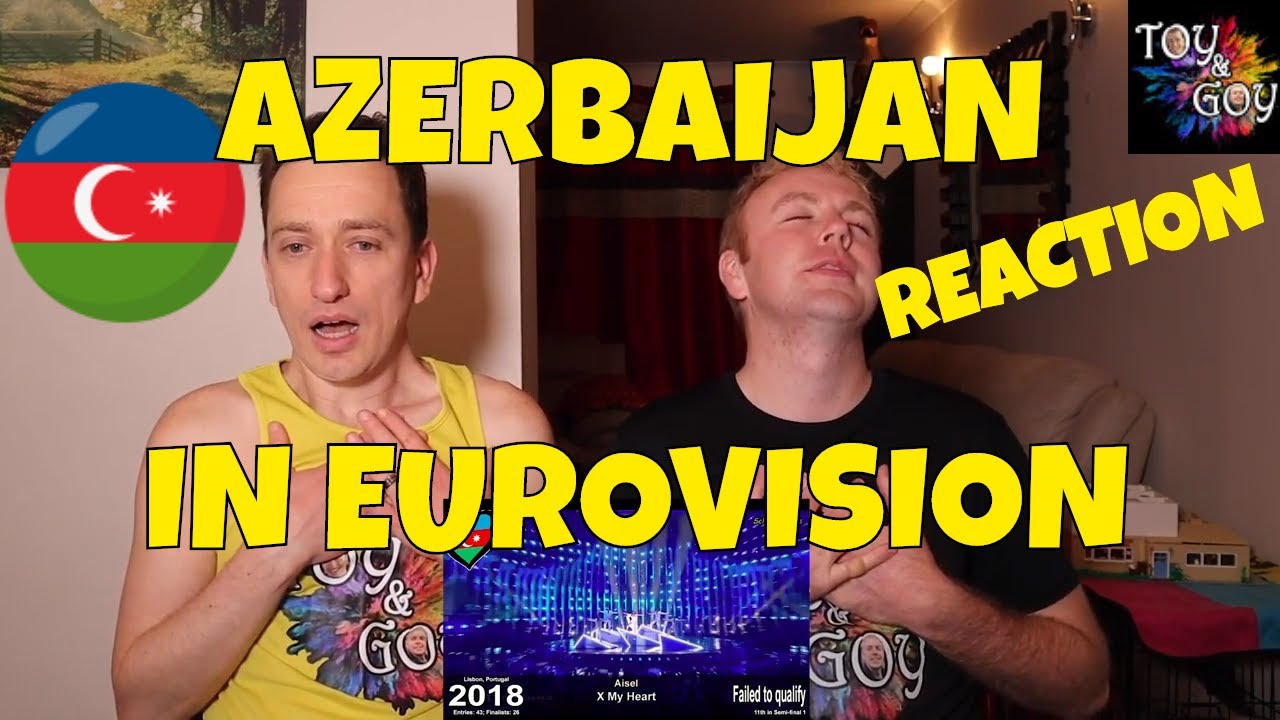 AZERBAIJAN in EUROVISION - REACTION - ALL SONGS  2008-2020