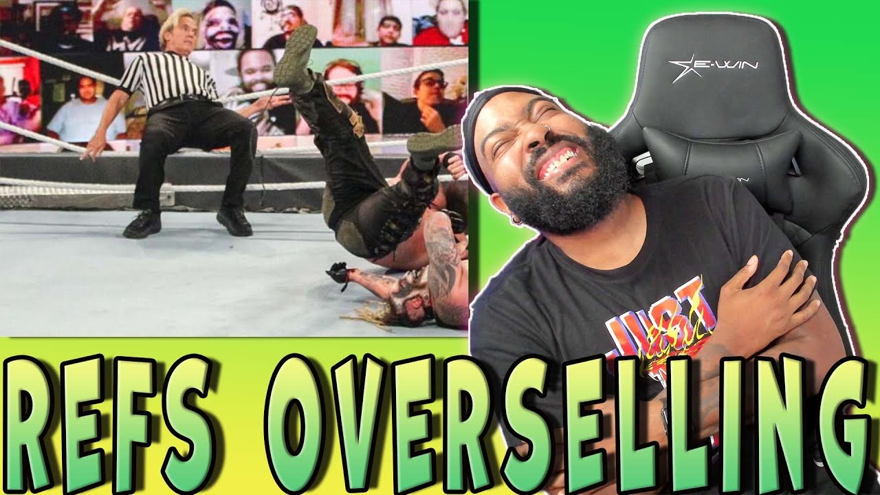 TOP 10 CRAZIEST REFERREE BUMPERS IN WWE HISTORY (REACTION)