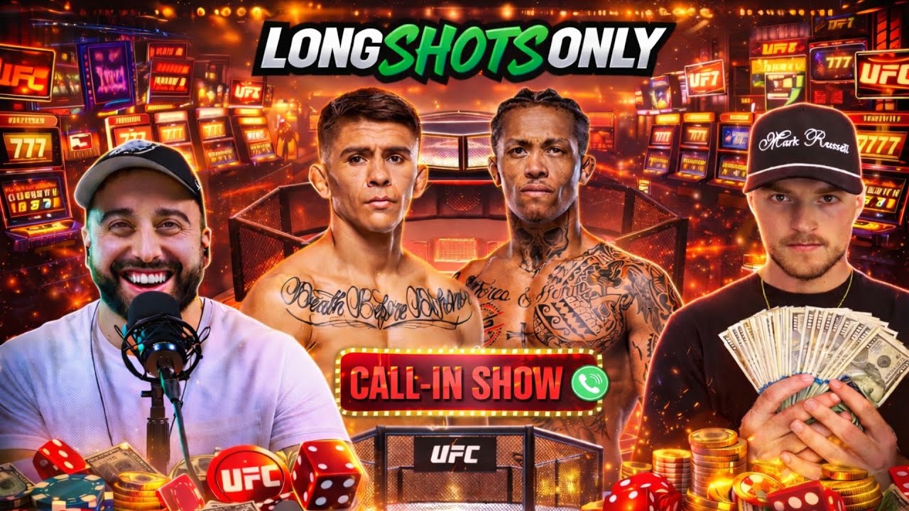 LONG SHOTS ONLY Call-In Show UFC Vegas 113💰