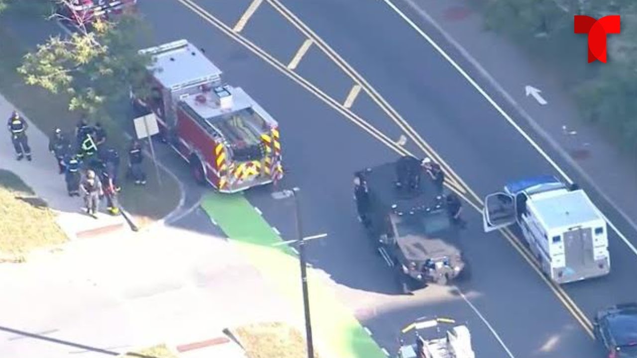 Authorities respond to a possible shooting at the University of Massachusetts | Telemundo English