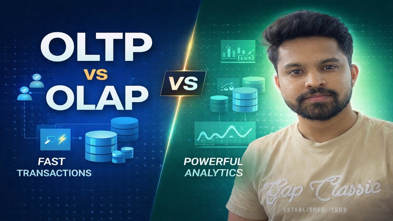 OLTP vs OLAP | What’s the Difference? (Data Engineering Explained)
