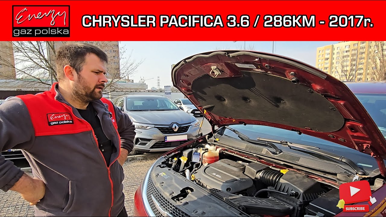 MONTAŻ LPG CHRYSLER PACIFICA 3.6 286KM 2017R NA GAZ BRC W ENERGY GAZ POLSKA