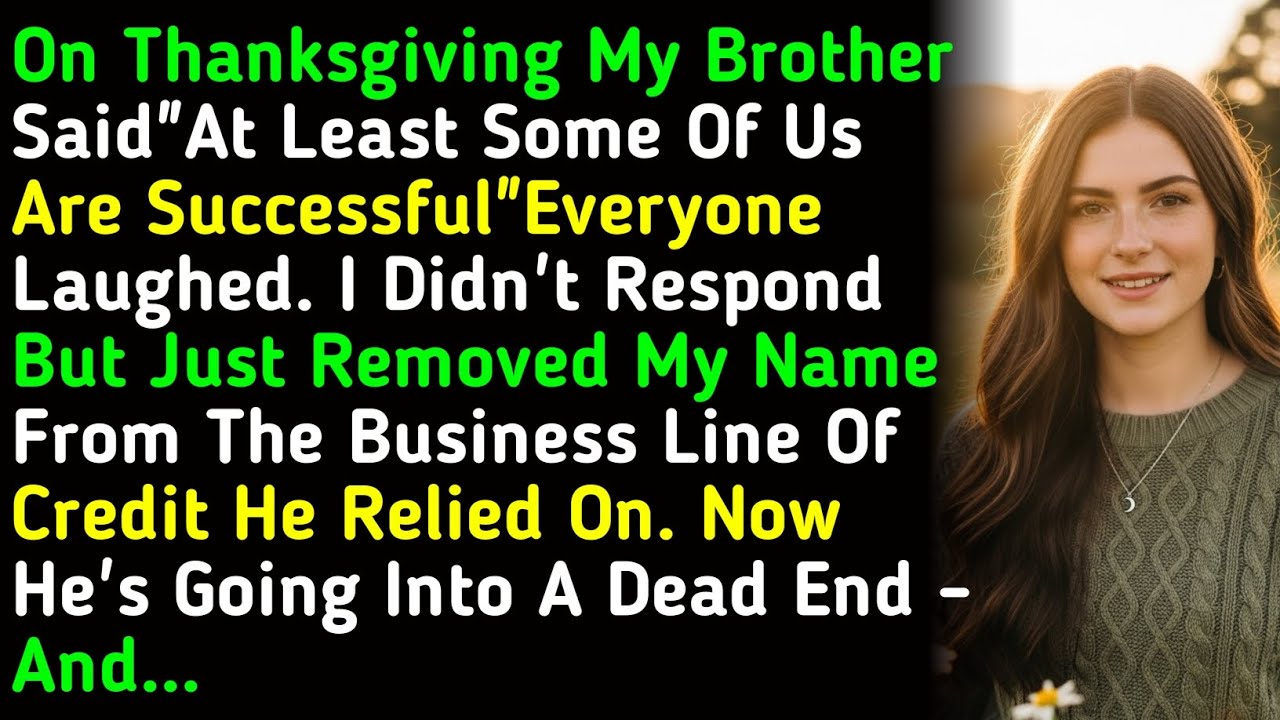 On Thanksgiving My Brother Said