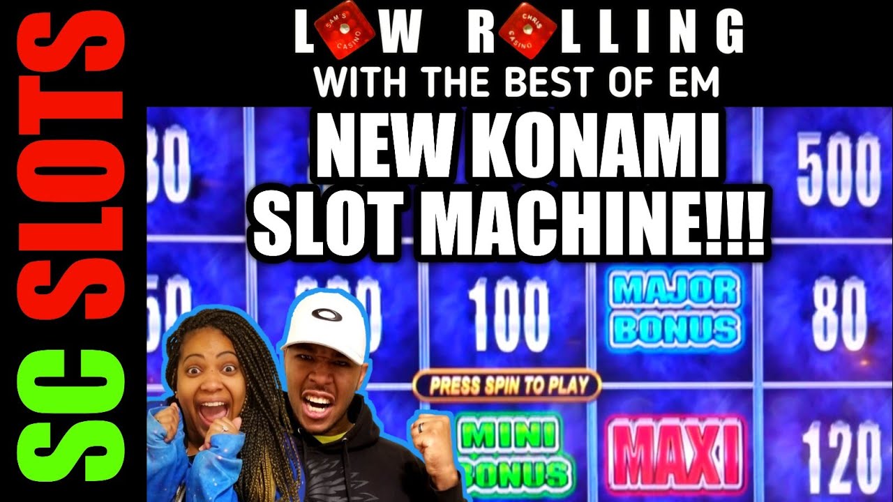 Low Rolling On This NEW KONAMI Game PAID OFF!!! Thunder Arrow Slot Machine Bonus BIG WIN @ Casino!!!