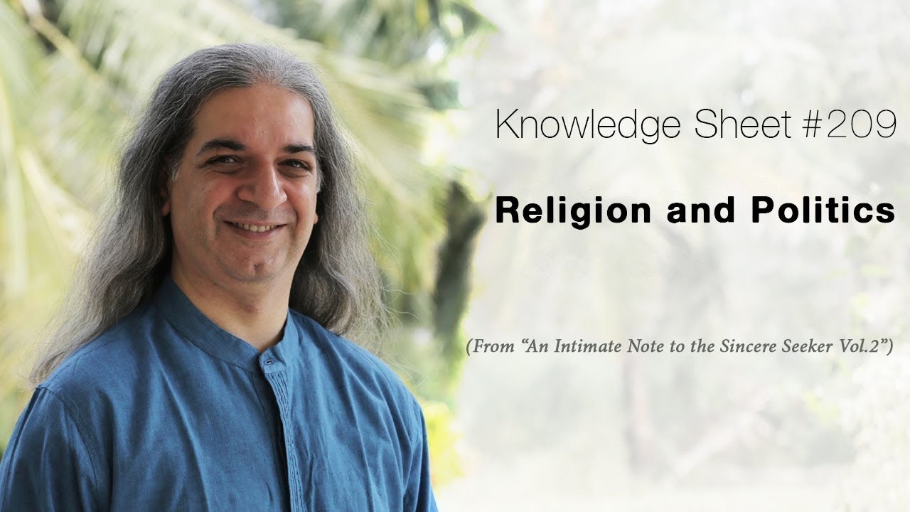 Religion and Politics: Knowledge Sheet #209