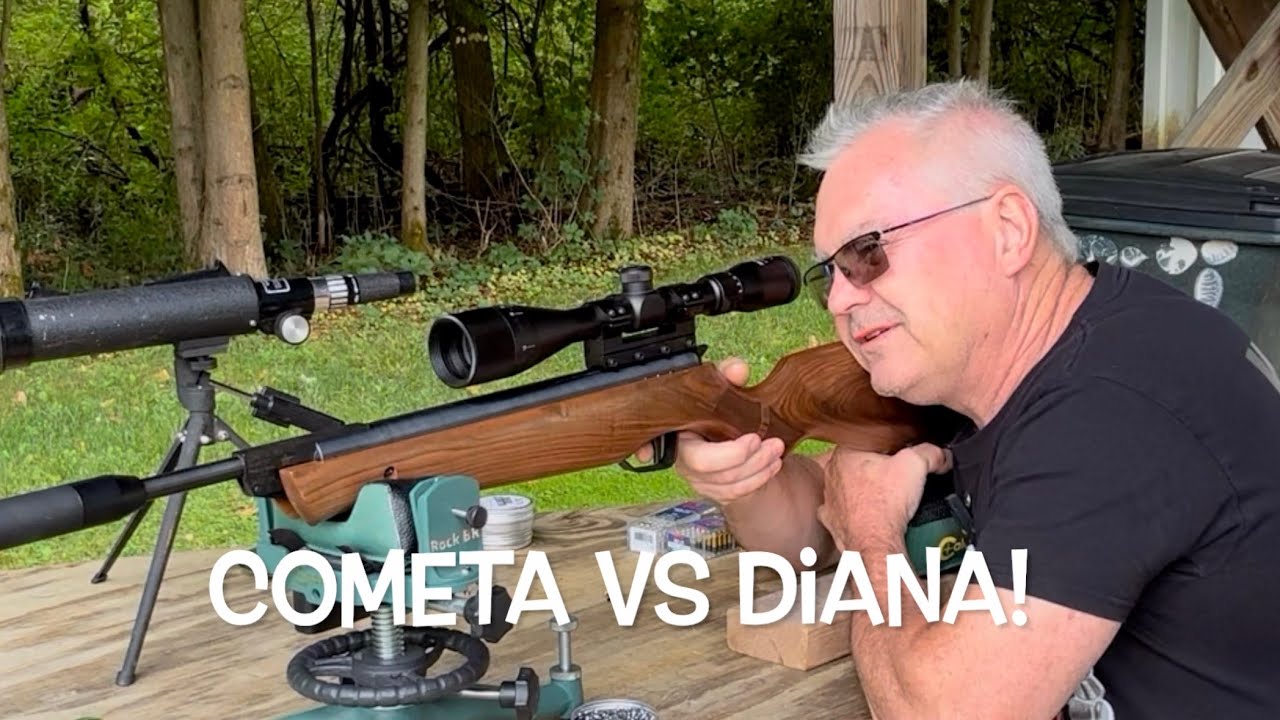 Cometa 300 USC Premier vs Diana 34 T06 Classic tagets and plinking! Modern springer shootout!