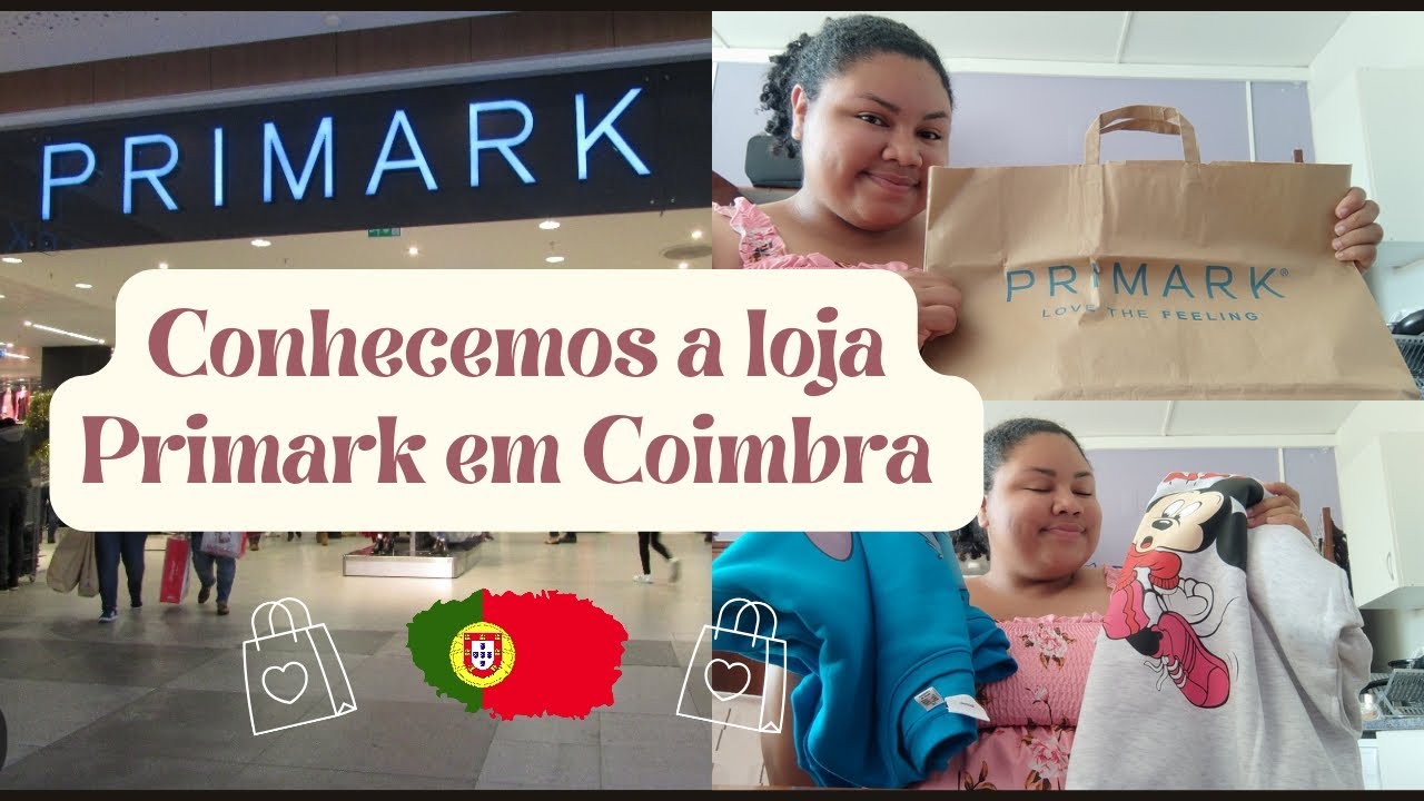 Conhecemos a Primark de Coimbra 🇵🇹#vlog