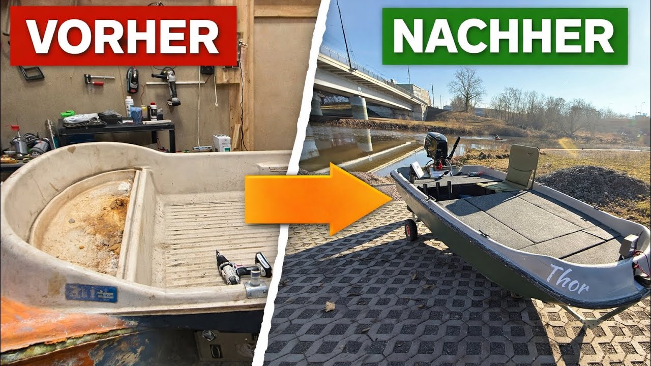 Vom Totalschaden zum fertigen Boot – Der finale Ausbau