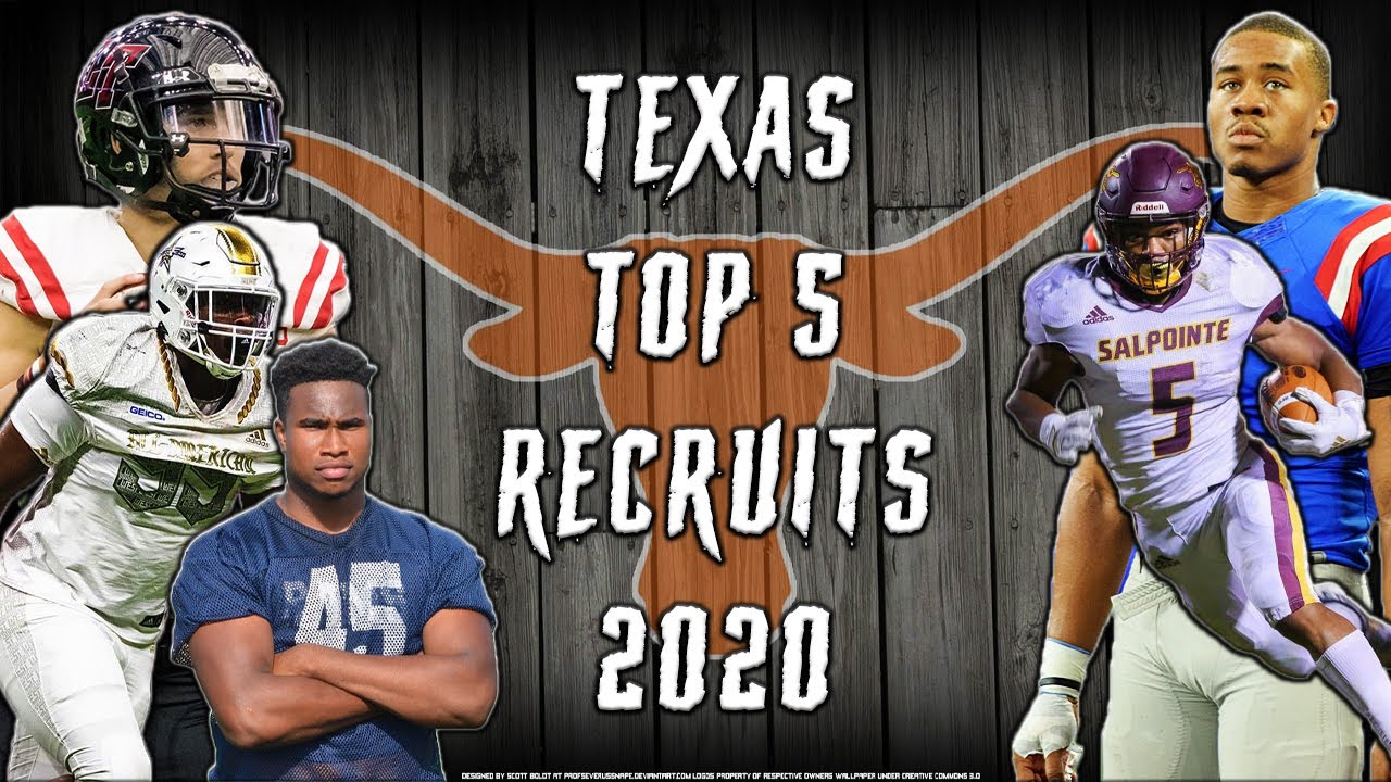 Texas Longhorns 2020 Top 5 Recruits Are ANIMALS!!! l Sharpe Sports