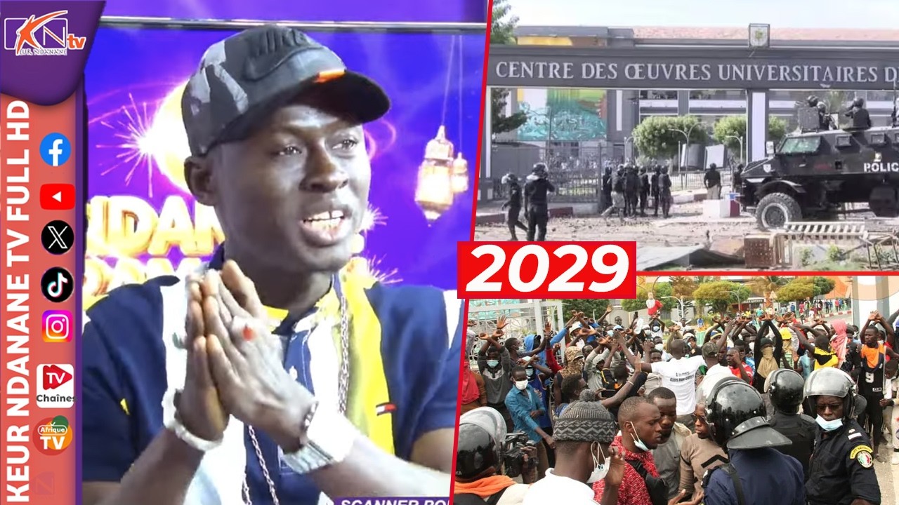 🔴Université :Saltigué Wally Diouf annonce une bombe : Fi ba 2029 Dara doufa hew ..#kntv #ucad#sonko 