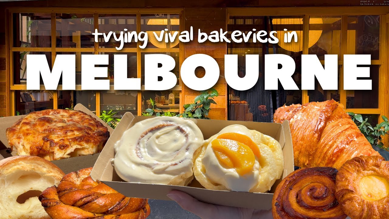 trying melbourne's viral bakeries 🥐 | yummy pastries, honest reviews | food vlog 🇦🇺