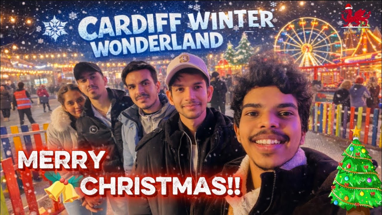 Cardiff වල නත්තල්❤️🎄🎅🏻 | Christmas Vlog🎄 | UK Sinhala Vlog🇱🇰 | UK Sinhala | UK🇬🇧 | UK Kollo