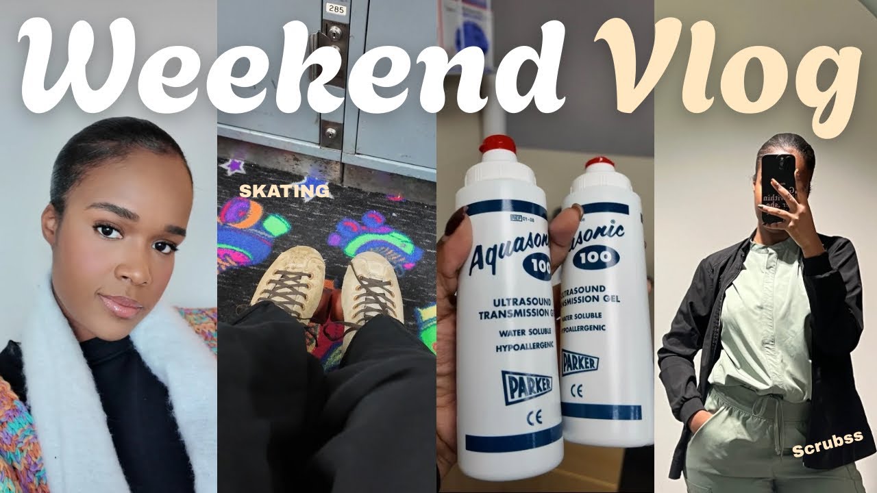 DITL OF AN ULTRASOUND TECH | PICKING UP A SHIFT, SKATING EVENT, XMAS MOVIES