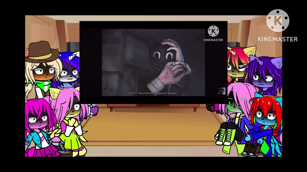 MLP reacts to cartoon cat part 2 (main 6)