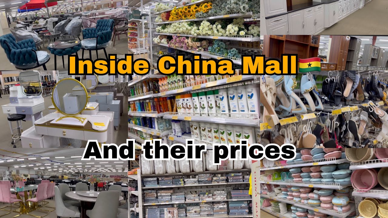 Inside China Mall 🇬🇭 And Their Prices