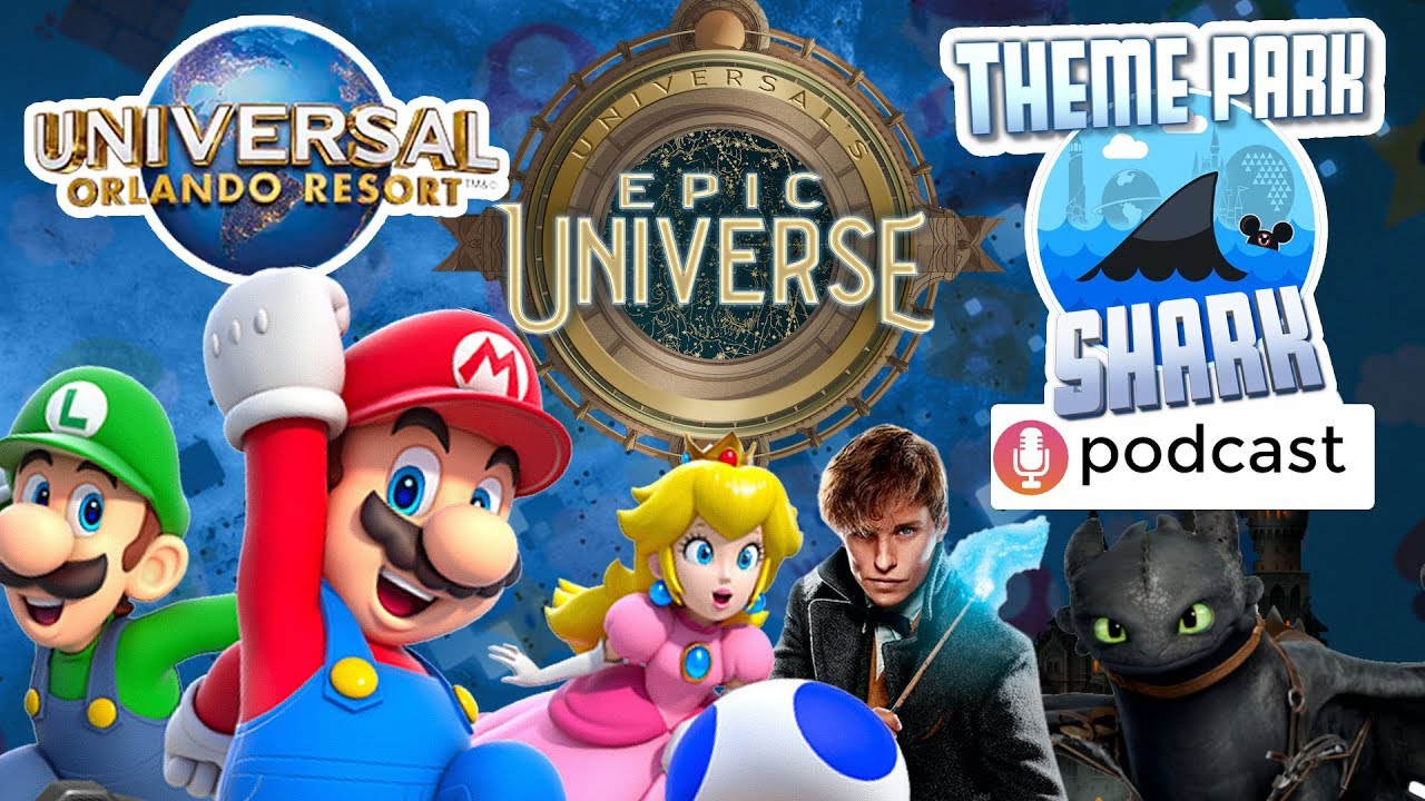 Universal's Epic Universe New Theme Park - Super Nintendo World Rides & Attractions ft Alicia Stella