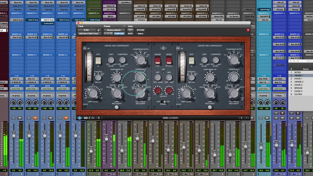 UA - Neve 2254/E - Mixing With Mike Plugin of the Week