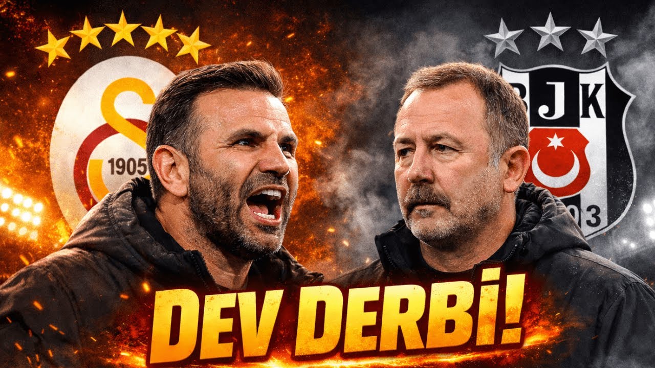GALATASARAY BEŞİKTAŞ DERBİSİNE FARKLI HAZIRLANACAK | OKAN BURUK MU SERGEN YALÇIN MI? DERBİNİN HAKEMİ