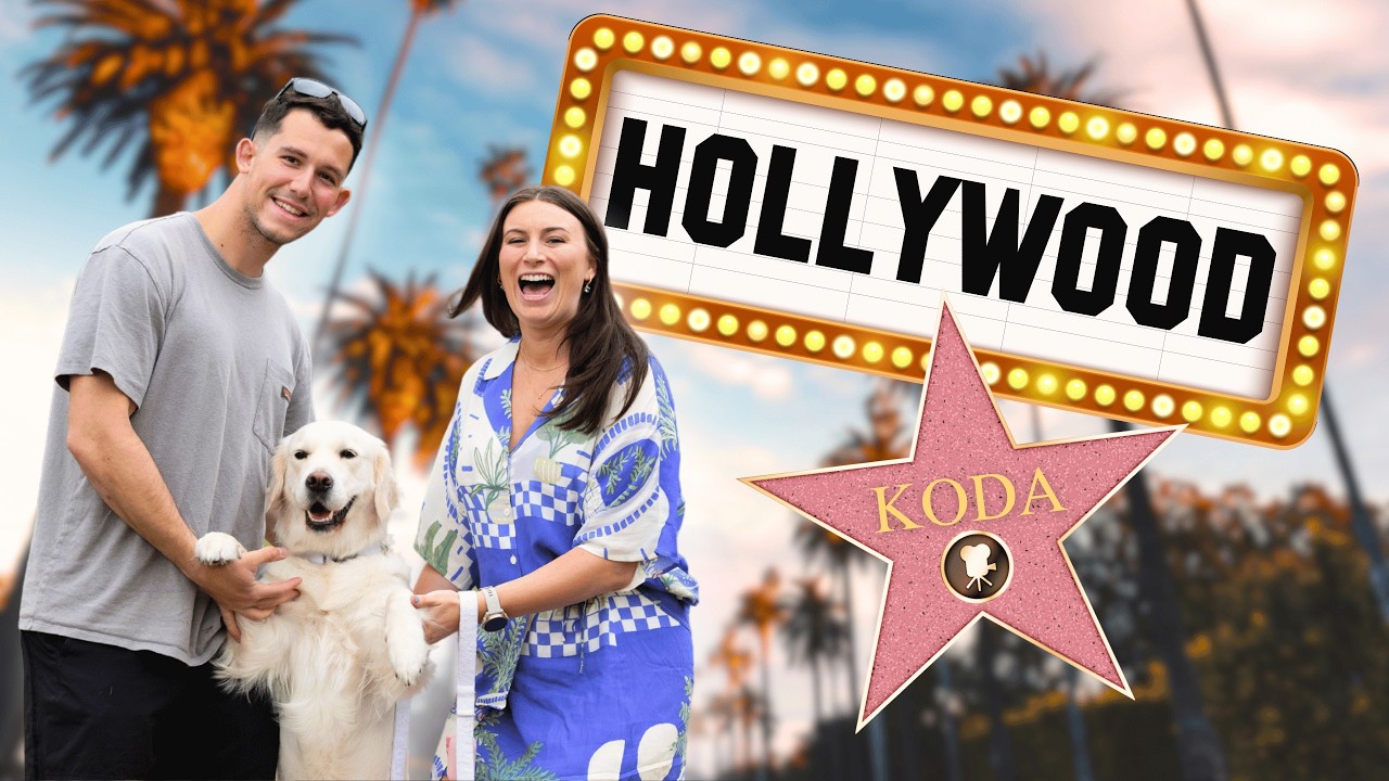 I Took My Dog Around Los Angeles California!