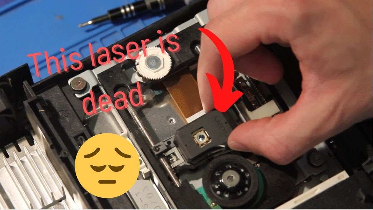 Ремонт хлама на eBay: замена лазера в 35001 Fat PS2 во время грозы