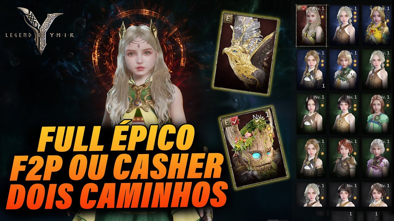 COMO CONSEGUIR CARTAS ÉPICAS GARANTIDAS EM LEGEND OF YMIR! F2P OU CASHANDO...