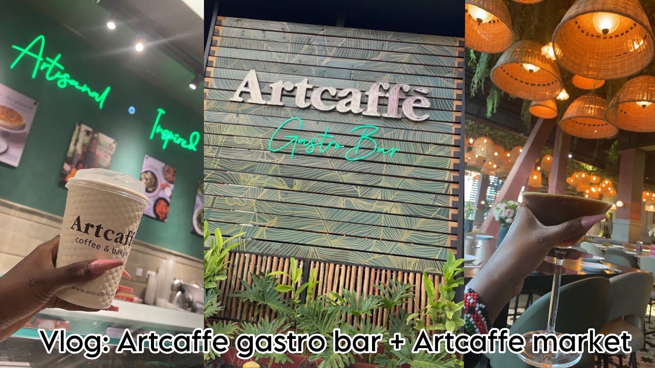 VLOG: Artcaffe gastro bar, artcaffe market and coldstone creameries 💕