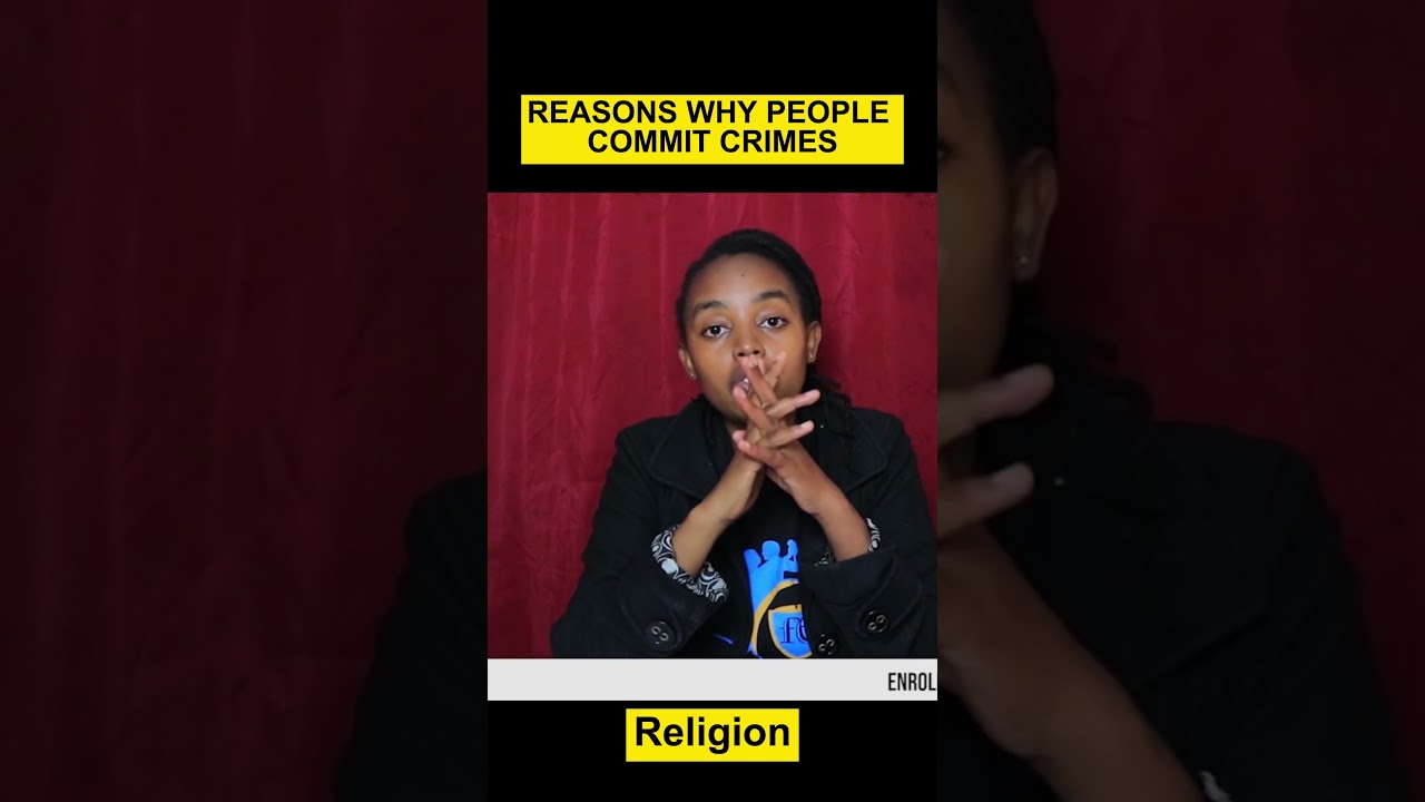 REASONS WHY PEOPLE COMMIT CRIMES_ Religion