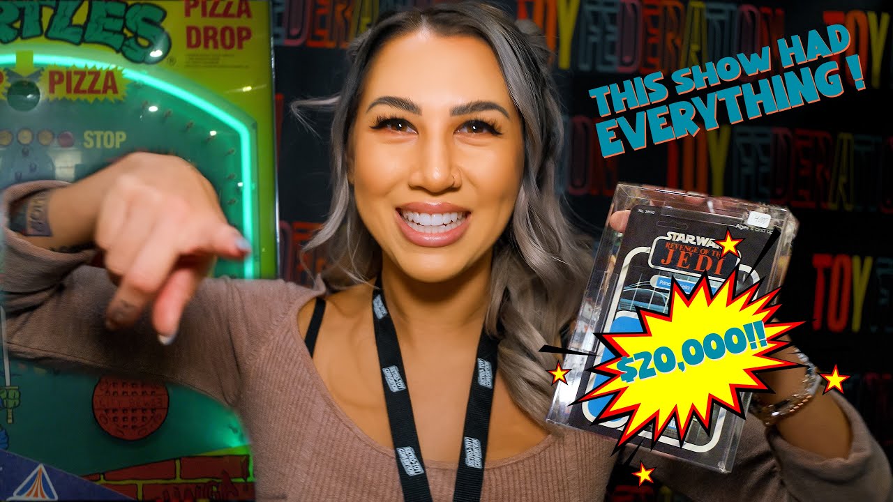 INSANE! Does TOY FEDERATION Have the BEST Vintage Toy Show!?