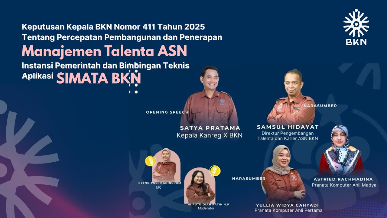 Sosialisasi Keputusan Kepala BKN No. 411 Tahun 2025