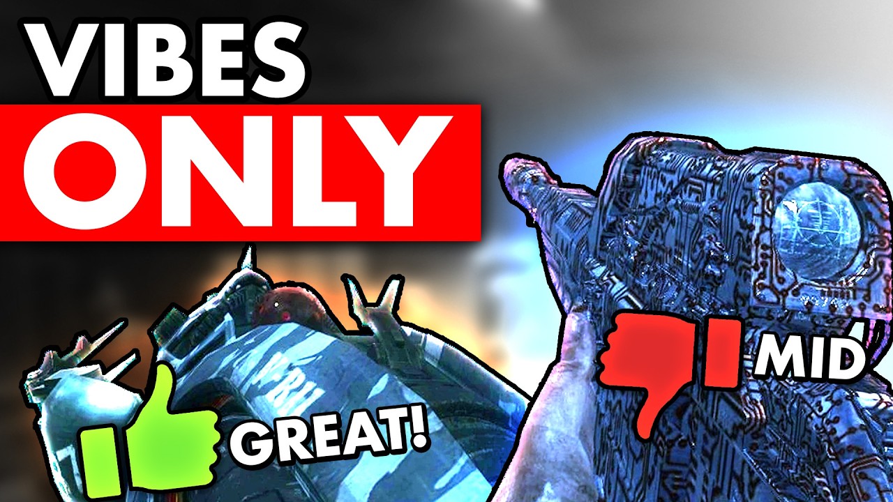Every Wonder Weapon Ranked&hellip; But ONLY on Aesthetics&hellip;