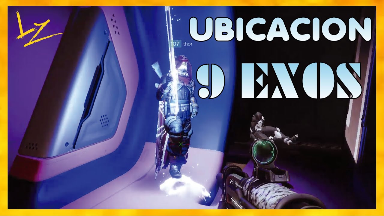 💎 GUIA COMPLETA UBICACIÓN de TODOS los EXOS MUERTOS Destiny 2 💎