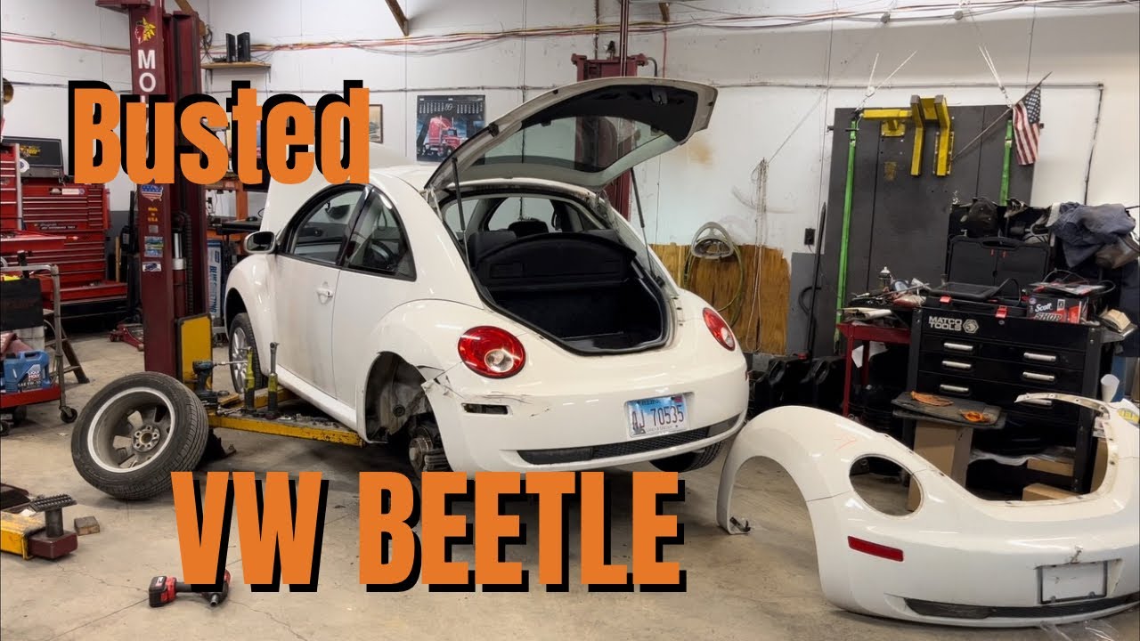 $300 VW Beetle Gets a New Rear End🍑
