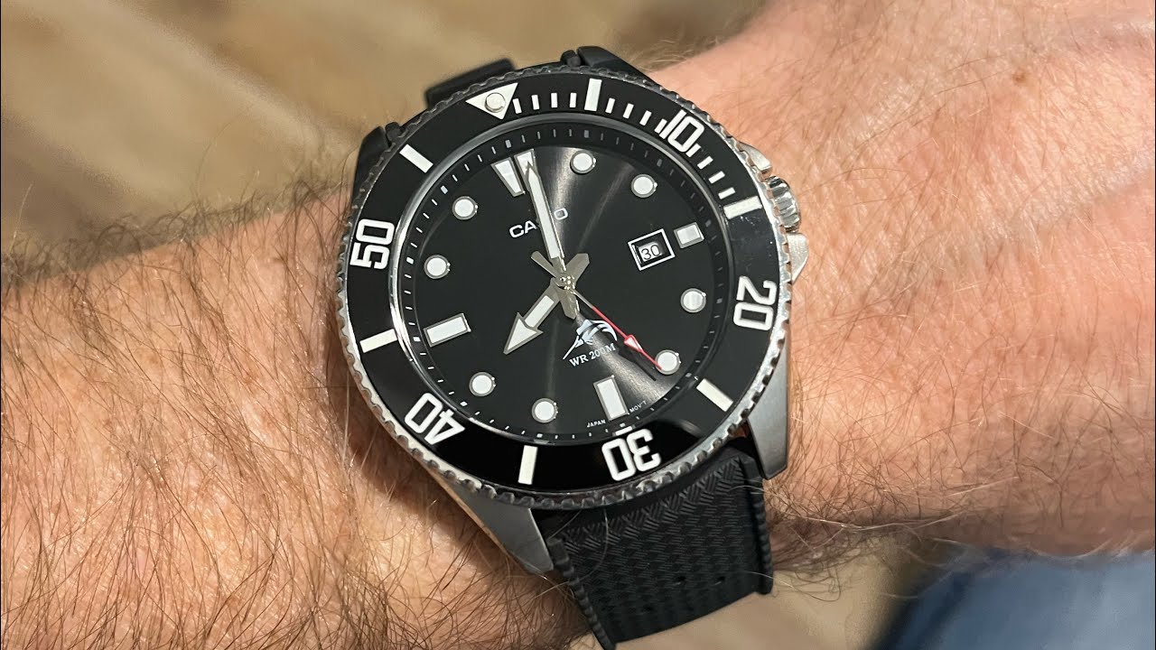 Casio Duro Bezel Insert Mod/upgrade